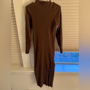 Artizia Ribbed Dress with slit